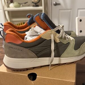 Merrell Men's Green and Orange Sneakers alpine 83 sneaker sport